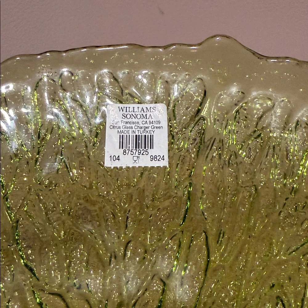 Williams Sonoma Citrus Charger/Serving Plate